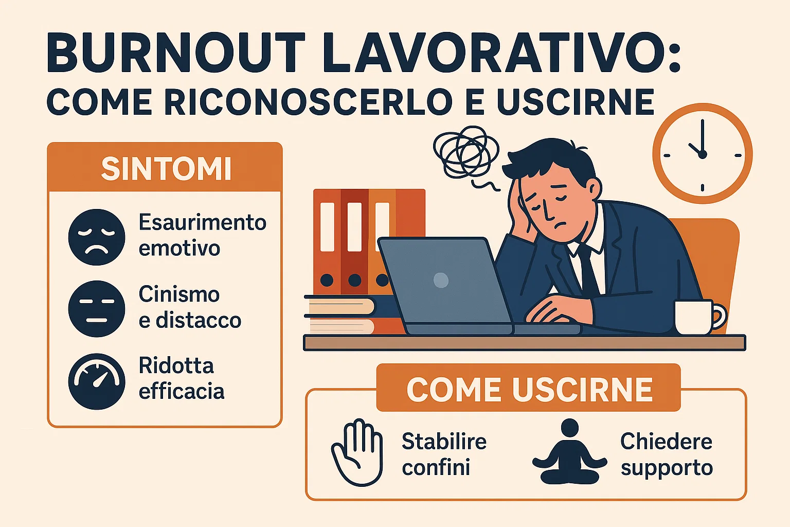 Burnout lavorativo: come riconoscerlo e uscirne